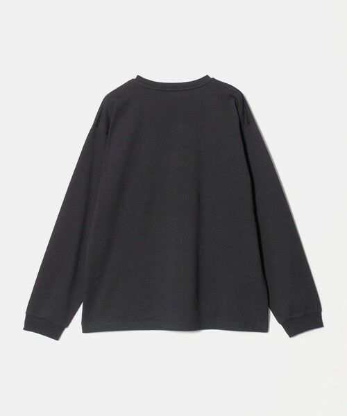 green label relaxing / グリーンレーベル リラクシング カットソー | フェルメール クルーネック プリント 長袖 Tシャツ | 詳細1