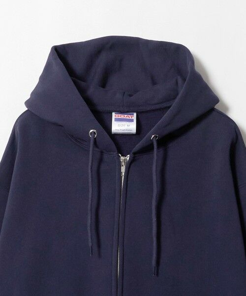 green label relaxing / グリーンレーベル リラクシング パーカー | 【WEB限定】＜GOAT＞裏起毛スウェットジップパーカー15.5オンス | 詳細6