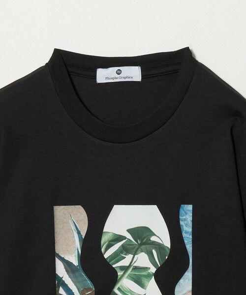 green label relaxing / グリーンレーベル リラクシング カットソー | ＜Phospho Graphica＞グラフィック 長袖 Tシャツ カットソー | 詳細5