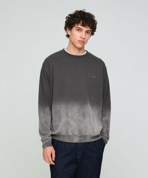 green label relaxing / グリーンレーベル リラクシング カットソー | 【別注】＜SCREEN STARS＞サンフェード 長袖 Tシャツ（BLACK）