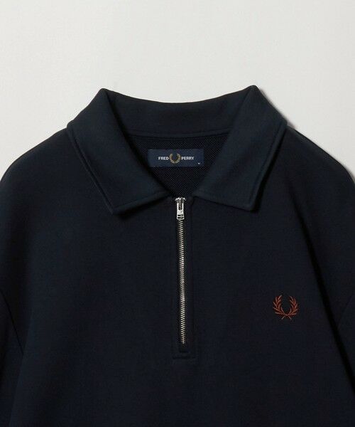 green label relaxing / グリーンレーベル リラクシング スウェット | ＜FRED PERRY＞ハーフジップ 長袖 スウェット | 詳細4