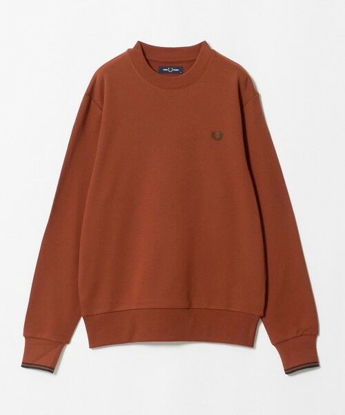 green label relaxing / グリーンレーベル リラクシング スウェット | ＜FRED PERRY＞クルーネック 長袖 スウェット（BRICK）