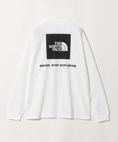 green label relaxing / グリーンレーベル リラクシング カットソー | ＜THE NORTH FACE＞ロングスリーブ バックスクエア ロゴティー 長袖 Tシャツ