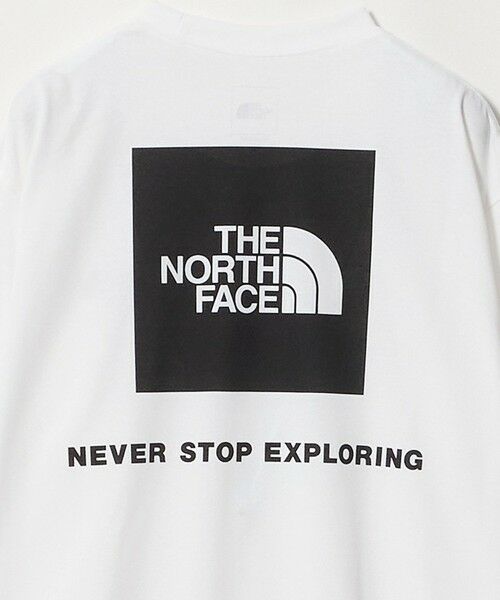 green label relaxing / グリーンレーベル リラクシング カットソー | ＜THE NORTH FACE＞ロングスリーブ バックスクエア ロゴティー 長袖 Tシャツ | 詳細4