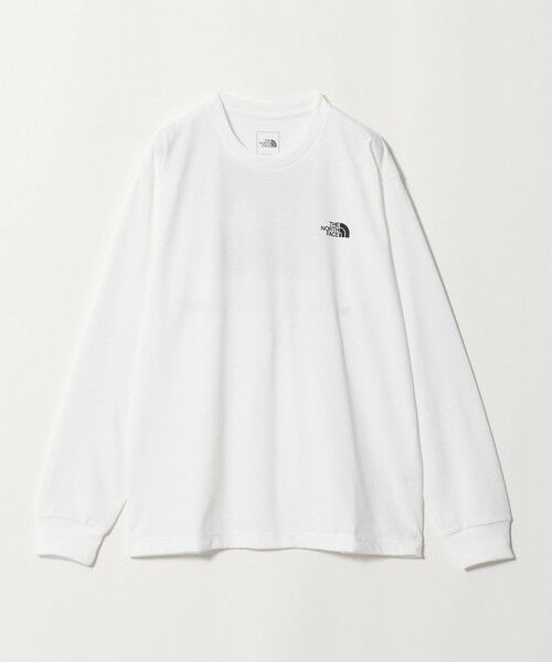 green label relaxing / グリーンレーベル リラクシング カットソー | ＜THE NORTH FACE＞ロングスリーブ バックスクエア ロゴティー 長袖 Tシャツ | 詳細1