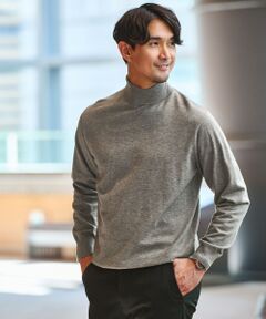 green label relaxing / グリーンレーベル リラクシング ニット・セーター | 【WEB限定】JUST fit ハイゲージ ジャケイン タートルネック ニット