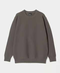 green label relaxing / グリーンレーベル リラクシング ニット・セーター | 【WEB限定】ガーター編み クルーネック ニット