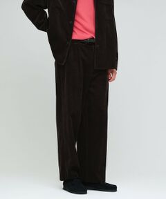 green label relaxing / グリーンレーベル リラクシング その他パンツ | FINE BASIC スビン コーデュロイ スラックス W4