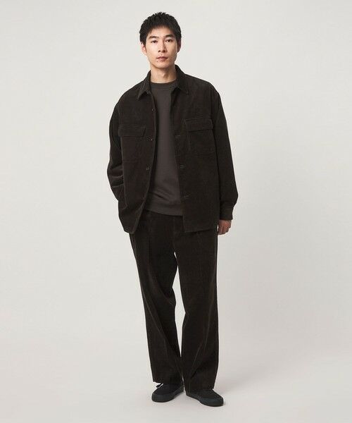 green label relaxing / グリーンレーベル リラクシング その他パンツ | FINE BASIC スビン コーデュロイ スラックス W4 | 詳細5