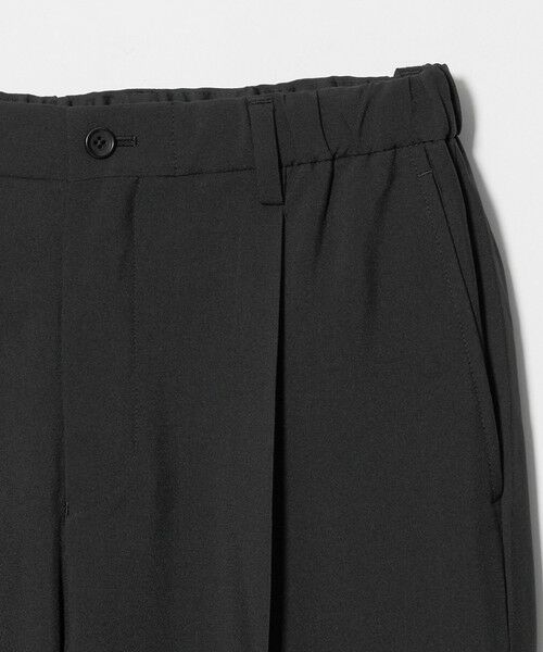 green label relaxing / グリーンレーベル リラクシング その他パンツ | 【WEB限定】JUST fit ドライ ポリエステル 1プリーツ イージーパンツ -吸水速乾- | 詳細1