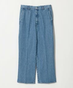 green label relaxing / グリーンレーベル リラクシング デニムパンツ | ワイド ストレート デニム スラックス パンツ W5