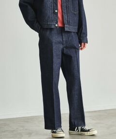 green label relaxing / グリーンレーベル リラクシング デニムパンツ | ワイド ストレート デニム スラックス パンツ W5
