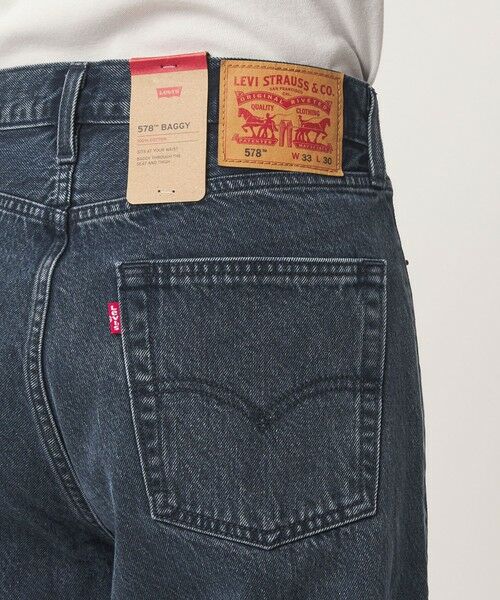 green label relaxing / グリーンレーベル リラクシング デニムパンツ | 【別注】<Levi's(R)>578 バギー デニム パンツ | 詳細14