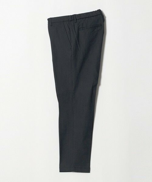 green label relaxing / グリーンレーベル リラクシング スラックス・ドレスパンツ | 【WEB限定】JUST fit デニムライク スラックス（BLACK）