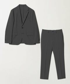 green label relaxing / グリーンレーベル リラクシング テーラードジャケット | 【WEB限定】JUST fit ドライポリエステル ナロー セットアップ -吸水速乾-