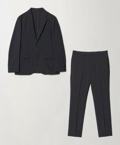green label relaxing / グリーンレーベル リラクシング テーラードジャケット | 【WEB限定】JUST fit ドライポリエステル ナロー セットアップ -吸水速乾-