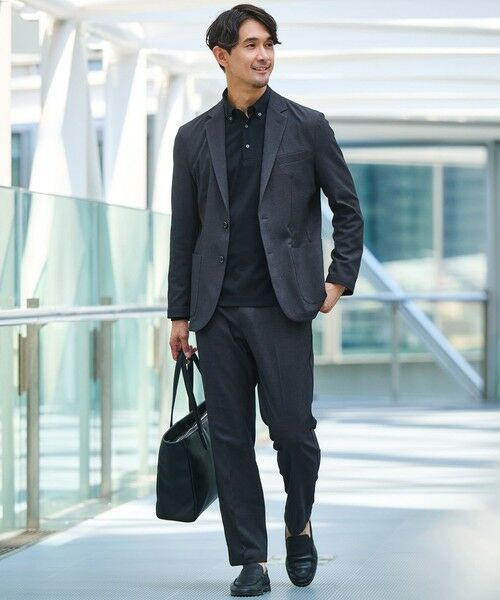 green label relaxing / グリーンレーベル リラクシング セットアップ | 【WEB限定】JUST fit WORKIST セットアップ -ストレッチ-(NAVY)