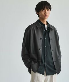 green label relaxing / グリーンレーベル リラクシング その他アウター | ウォッシャブル サージ カバーオール ジャケット -2WAYストレッチ-