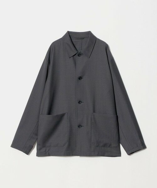 green label relaxing / グリーンレーベル リラクシング その他アウター | ウォッシャブル サージ カバーオール ジャケット -2WAYストレッチ- | 詳細14