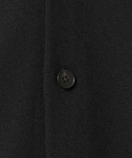 green label relaxing / グリーンレーベル リラクシング カーディガン・ボレロ | クレープヤーン 長袖 ニット ポロカーディガン -ハンドウォッシャブル- | 詳細8