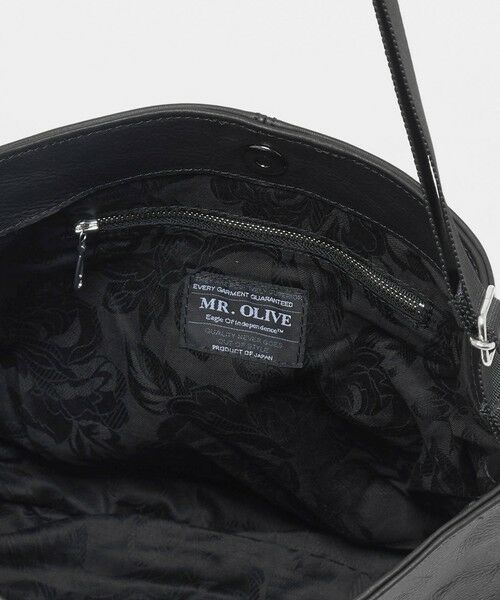 green label relaxing / グリーンレーベル リラクシング ショルダーバッグ | 【別注】＜MR.OLIVE E.O.I＞GLR ラウンド ショルダーバッグ -撥水- | 詳細10