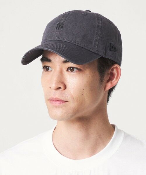 green label relaxing / グリーンレーベル リラクシング キャップ | 【別注】＜NEW ERA＞GLR ミニ NY 9TWENTY キャップ（MD.GRAY）