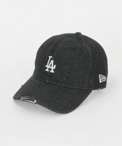 green label relaxing / グリーンレーベル リラクシング キャップ | 【別注】＜NEW ERA＞9TWENTY ダメージ デニム LA キャップ ブラック