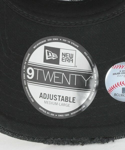 green label relaxing / グリーンレーベル リラクシング キャップ | 【別注】＜NEW ERA＞9TWENTY ダメージ デニム LA キャップ ブラック | 詳細11
