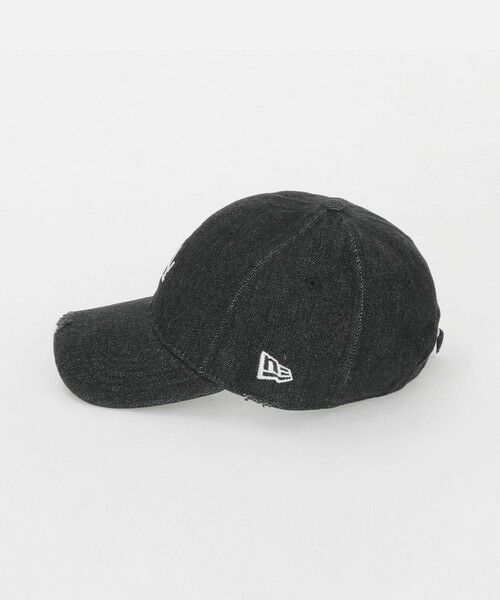 green label relaxing / グリーンレーベル リラクシング キャップ | 【別注】＜NEW ERA＞9TWENTY ダメージ デニム LA キャップ ブラック | 詳細2