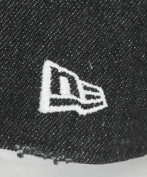 green label relaxing / グリーンレーベル リラクシング キャップ | 【別注】＜NEW ERA＞9TWENTY ダメージ デニム LA キャップ ブラック | 詳細9