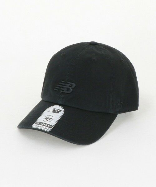 green label relaxing / グリーンレーベル リラクシング キャップ | ＜New Balance＞NB by '47 Athletics Inc Clean Up キャップ（BLACK）