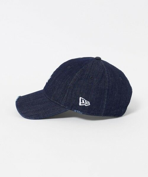 green label relaxing / グリーンレーベル リラクシング キャップ | 【別注】＜NEW ERA＞9TWENTY ダメージ デニム LA キャップ ネイビー | 詳細3