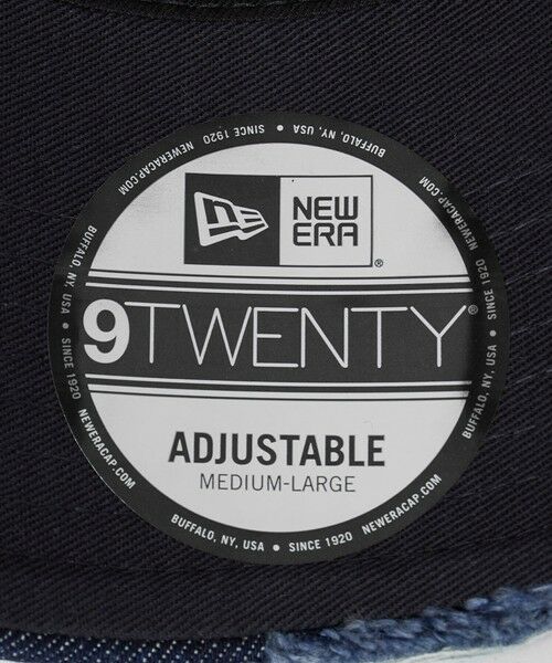 green label relaxing / グリーンレーベル リラクシング キャップ | 【別注】＜NEW ERA＞9TWENTY ダメージ デニム LA キャップ ネイビー | 詳細9