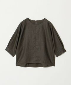 green label relaxing / グリーンレーベル リラクシング シャツ・ブラウス | トリアセ 7分袖 プルオーバー ブラウス マシンウォッシャブル UVカット 通気性
