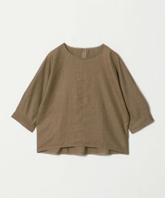 green label relaxing / グリーンレーベル リラクシング シャツ・ブラウス | トリアセ 7分袖 プルオーバー ブラウス マシンウォッシャブル UVカット 通気性