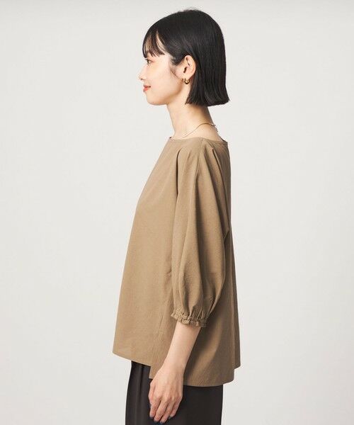 green label relaxing / グリーンレーベル リラクシング シャツ・ブラウス | Breeze Cool ボートネック 7分袖 ブラウス マシンウォッシャブル 吸水速乾 通気性 UVカット | 詳細15