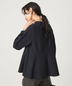 green label relaxing / グリーンレーベル リラクシング シャツ・ブラウス | ライト ダブルクロス ブラウス ウォッシャブル ストレッチ