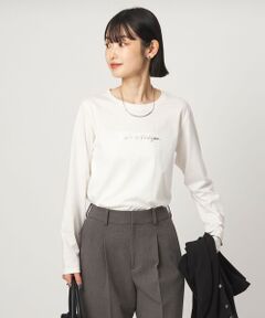 green label relaxing / グリーンレーベル リラクシング カットソー | ロゴ  ロングスリーブ カットソー