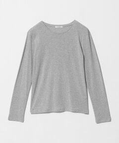 green label relaxing / グリーンレーベル リラクシング カットソー | シャイニーラメ クルーネック ロングスリーブ カットソー