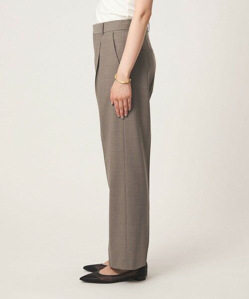 green label relaxing / グリーンレーベル リラクシング スラックス・ドレスパンツ | ［size SHORT/TALLあり］カチリラ ストレート パンツ ウォッシャブル ストレッチ | 詳細11