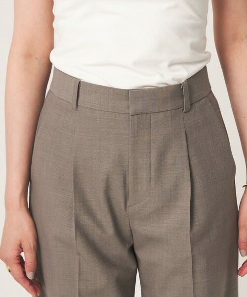 green label relaxing / グリーンレーベル リラクシング スラックス・ドレスパンツ | ［size SHORT/TALLあり］カチリラ ストレート パンツ ウォッシャブル ストレッチ | 詳細13