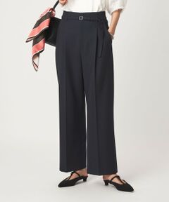 green label relaxing / グリーンレーベル リラクシング スラックス・ドレスパンツ | ［size SHORT/TALLあり］ライト ダブルクロス ワイド パンツ