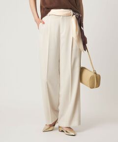 green label relaxing / グリーンレーベル リラクシング スラックス・ドレスパンツ | ［size SHORT/TALLあり］Daily Chic 2タック ワイド パンツ