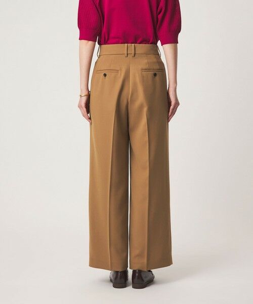 green label relaxing / グリーンレーベル リラクシング スラックス・ドレスパンツ | ［size SHORT/TALLあり］Daily Chic 2タック ワイド パンツ | 詳細19