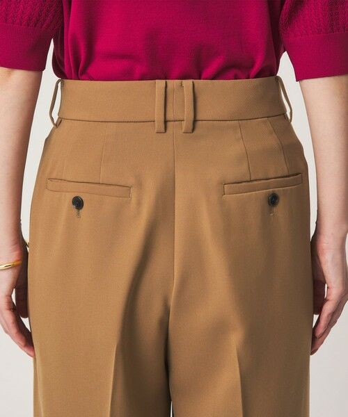 green label relaxing / グリーンレーベル リラクシング スラックス・ドレスパンツ | ［size SHORT/TALLあり］Daily Chic 2タック ワイド パンツ | 詳細21