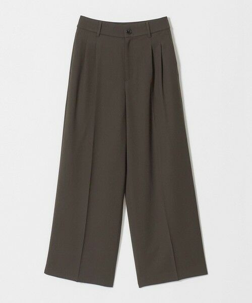 green label relaxing / グリーンレーベル リラクシング スラックス・ドレスパンツ | ［size SHORT/TALLあり］Daily Chic 2タック ワイド パンツ | 詳細30