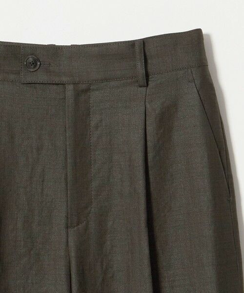 green label relaxing / グリーンレーベル リラクシング スラックス・ドレスパンツ | ［size SHORT/TALLあり］トリアセ ストレート パンツ UVカット 通気性 | 詳細1