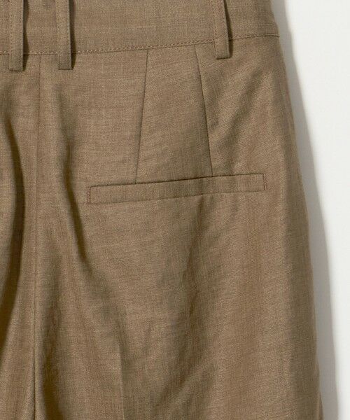 green label relaxing / グリーンレーベル リラクシング スラックス・ドレスパンツ | ［size SHORT/TALLあり］トリアセ ストレート パンツ UVカット 通気性 | 詳細8