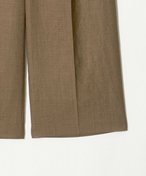 green label relaxing / グリーンレーベル リラクシング スラックス・ドレスパンツ | ［size SHORT/TALLあり］トリアセ ストレート パンツ UVカット 通気性 | 詳細10