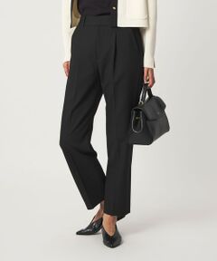green label relaxing / グリーンレーベル リラクシング スラックス・ドレスパンツ | ［size SHORT/TALLあり］ライト ダブルクロス テーパード パンツ